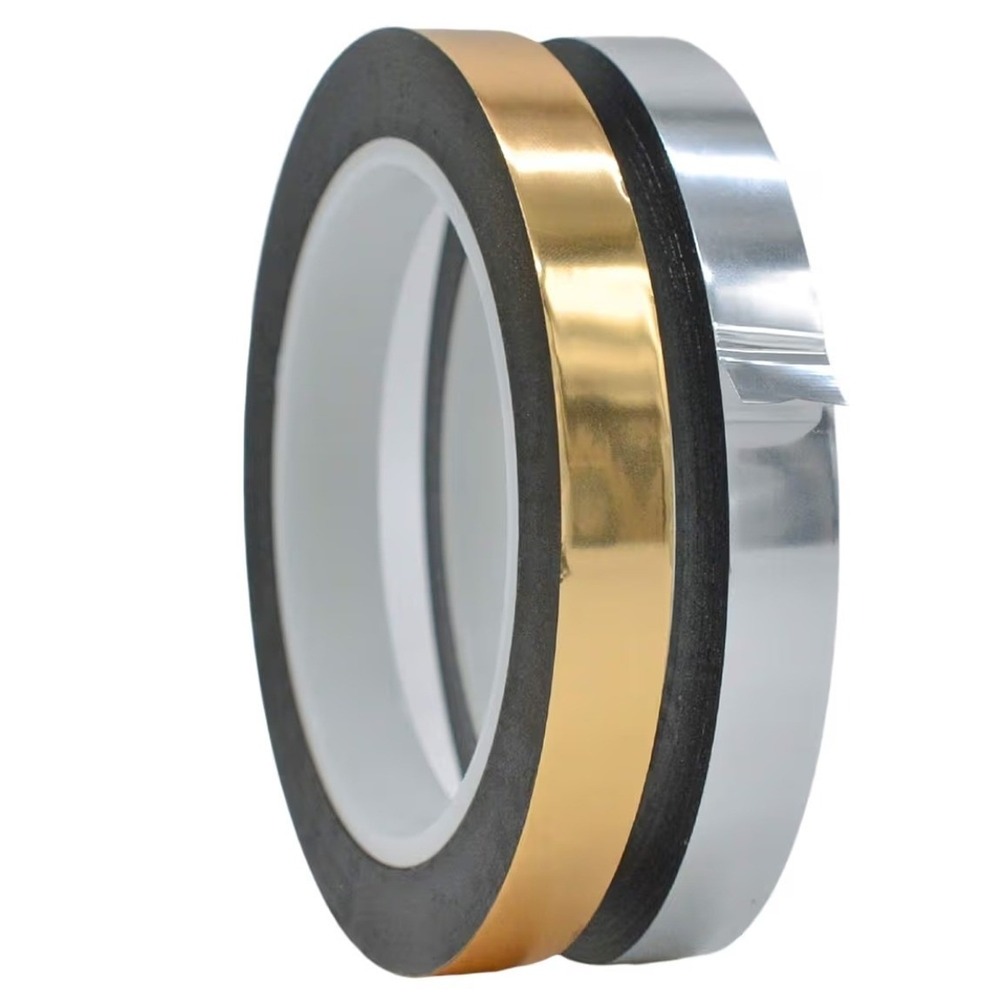 WOD MPFT2 Gold Metalized Polyester Film‎ Tape for Arts Car Boat Trim 2 Rolls G1
